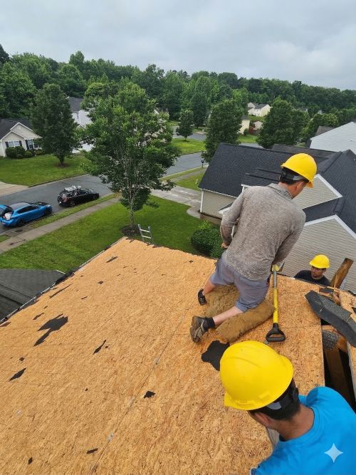 Avatar Roofing team at work